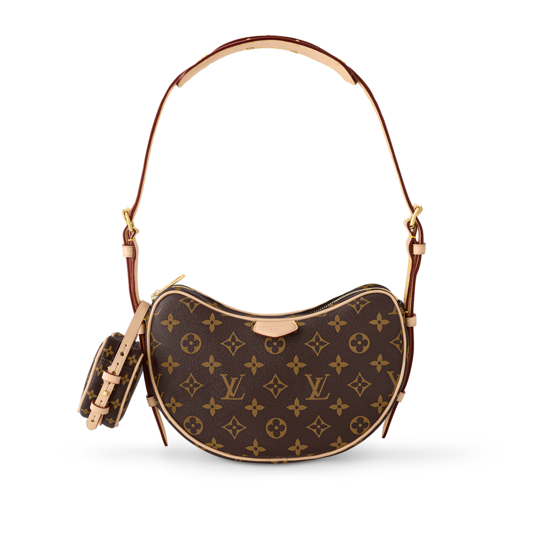 Croissant MM Monogram Canvas - Shoulder and Cross Body Bags 